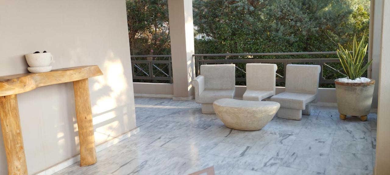 Suite With Garden Agia Marina  外观 照片